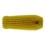 Nail brush - Small Work Brush Polyester Fiber, Hard 130x50x40mm Yellow