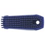 Nail brush - Small Work Brush Polyester Fiber, Hard 130x50x40mm Purple