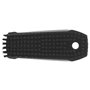 Nail brush - Small Work Brush Polyester Fiber, Hard 130x50x40mm Black