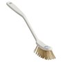 Small Grill brush Heat resistant Peek Fiber, Hard 290x30x65mm White