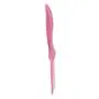 Straight Hand scraper Smal Polypropylene 75x18x210mm Pink