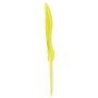 Straight Hand scraper Smal Polypropylene 75x18x210mm Yellow