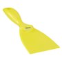 Straight Hand scraper Smal Polypropylene 75x18x210mm Yellow