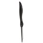 Straight Hand scraper Smal Polypropylene 75x18x210mm Black