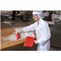 Powder sweeper - Baker brush Polyester Fiber, Switht 300x31x100mm Red