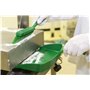 Ergonomic Dustpan Polypropylene 330x295x100mm Green