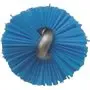 Pipe Brush For Flexible Cable with Polyester Fibers, Medium ø12x200mm, Medium Blue