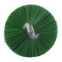 Pipe Brush For Flexible Cable with Polyester Fibers, Medium ø20x200mm, Medium Green