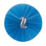 Pipe Brush For Flexible Cable with Polyester Fibers, Medium ø20x200mm, Medium Blue