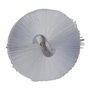 Pipe Brush For Flexible Cable with Polyester Fibers, Medium ø20x200mm, Medium White