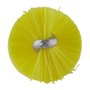 Pipe Brush For Flexible Cable with Polyester Fibers, Medium ø20x200mm, Medium Yellow