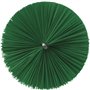 Pipe Brush For Flexible Cable with Polyester Fibers, Medium ø40x200mm, Medium Green