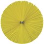 Pipe Brush For Flexible Cable with Polyester Fibers, Medium ø40x200mm, Medium Yellow