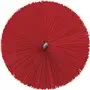 Pipe Brush For Flexible Cable with Polyester Fibers, Medium ø60x200mm, Medium Red
