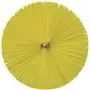 Pipe Brush For Flexible Cable with Polyester Fibers, Medium ø60x200mm, Medium Yellow