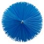 Pipe Brush For Flexible Cable with Polyester Fibers, Medium ø90x200mm, Medium Blue