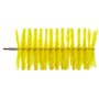 Pipe Brush For Flexible Cable with Polyester Fibers, Medium ø90x200mm, Medium Yellow