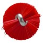 Vikan Medium Afvoerborstel Met Polyester Vezels Zichtbare Vezellengte 5mm ø15x310mm Rood