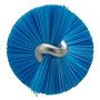 Pipe Brush With Handle and Polyester Fibers ø20x500mm, Medium Blue