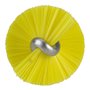 Pipe Brush With Handle and Polyester Fibers ø20x500mm, Medium Yellow