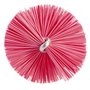 Pipe Brush With Handle and Polyester Fibers ø40x510mm, Hard Pink