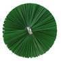 Pipe Brush With Handle and Polyester Fibers ø40x510mm, Hard Green