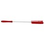 Pipe Brush With Handle and Polyester Fibers ø40x510mm, Hard Red