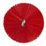 Pipe Brush With Handle and Polyester Fibers ø40x510mm, Hard Red