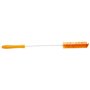 Pipe Brush With Handle and Polyester Fibers ø40x510mm, Hard Orange