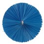 Pipe Brush With Handle and Polyester Fibers ø60x510mm, Medium Blue