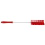 Pipe Brush With Handle and Polyester Fibers ø60x510mm, Medium Red