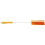 Pipe Brush With Handle and Polyester Fibers ø60x510mm, Medium Orange