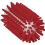 Pipe brush, Helve model Polyester Fiber ø63x150mm, Hard Red