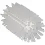 Pipe brush, Helve model Polyester Fiber ø63x150mm, Hard White