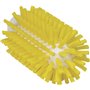 Pipe brush, Helve model Polyester Fiber ø63x150mm, Hard Yellow