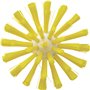 Pipe brush, Helve model Polyester Fiber ø90x160mm, Medium Yellow