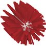 Vikan Medium Pijpborstel - Steelmodel Met Polyester Vezels ø103x170mm Rood