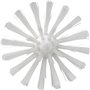 Pipe brush, Helve model Polyester Fiber ø103x170mm, Medium White