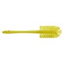 Ultra Hygiene Pipe brush With Helve Polyester Fiber, Hard and Medium ø90x430mm Yellow