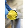 Ultra Hygiene Pipe brush With Helve Polyester Fiber, Hard and Medium ø90x430mm Yellow