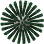 Worm house brush head Polyester Fiber, Medium ø135x130mm Green