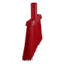 Corner Broom Polyester Fiber, Hard 290x40x270mm Red