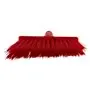 Corner Broom Polyester Fiber, Hard 290x40x270mm Red