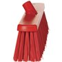 Vikan Brede Harde Bezem Met Polyester Vezels 530x90x175mm. Rood