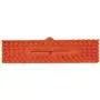 Tough Floor brush With Water supply Polyester Fiber, Hard 270x75x95mm Fiber length Ca. 30mm Orange