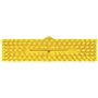 Medium Floor brush With Water supply Polyester Fiber, Medium 270x75x100mm Fiber length: 33mm Yellow