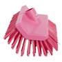 Corner Scrubber Hard Polyester Fiber, Hard 265x150x100mm Fiber length: 45mm Pink