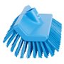 Corner Scrubber Hard Polyester Fiber, Hard 265x150x100mm Fiber length: 45mm Blue