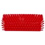 Corner Scrubber Hard Polyester Fiber, Hard 265x150x100mm Fiber length: 45mm Red