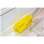 Corner Scrubber Hard Polyester Fiber, Hard 265x150x100mm Fiber length: 45mm Yellow